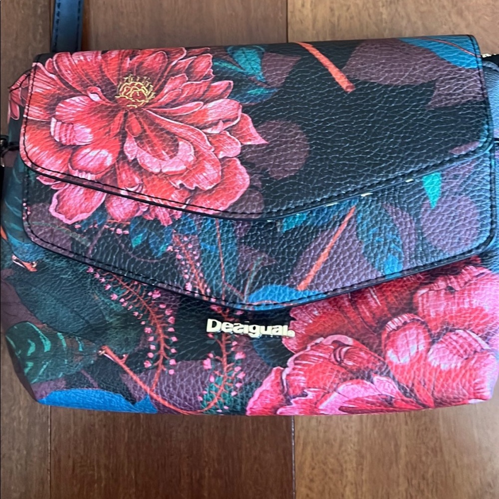 Desigual Floral Crossbody shoulder bag